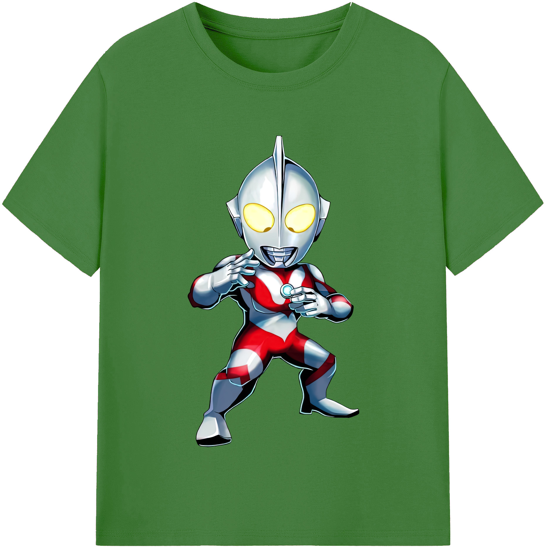 （画像用） ウルトラマン Ultraman レディースカジュアルプリントTシャツ（綿100％）